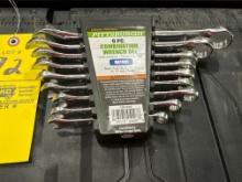 Pittsburgh 9pc Metric Combination wrench set