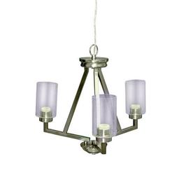 10-Brixton 3-Light Contemporary Chandelier