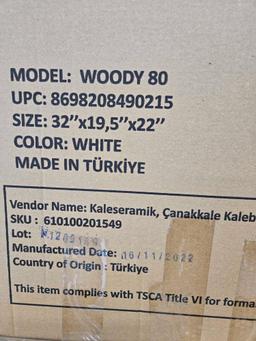 3 Woody - 31" Modern Floating Vanity