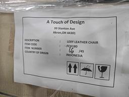 4 Lexi Leather Chairs