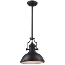 8-Presley Matte Black Industrial Pendant Light