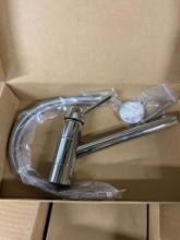 16-Chrome Kitchen faucet