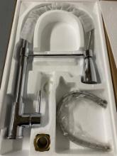 10-Chrome Kitchen faucet
