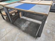 Adjustable Metal Table