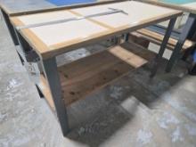 Adjustable Metal Table