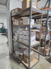 Adjustable Shelf w/ Assorted Envelope Inventory