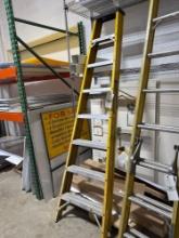 8' fiberglass step ladder