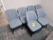 6 Matching Upholstered Chairs