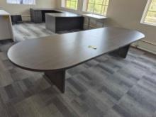 Office Star Products Oval Shaped Conference Table