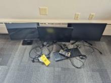 3 Computer Monitors & Accessories - Acer, Onn, & Dell