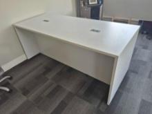 National Strassa Wooden Electrified Work Table