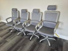 4 Modern Office Chairs