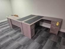 2 L-Shaped Office Desks