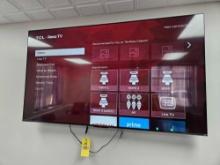 75 In. TCL Model 75S451 Flatscreen Roku TV w/ Wall Mounting Bracket