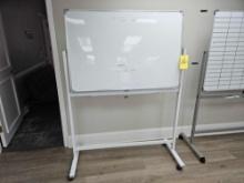Dry Erase Board on Rolling Stand