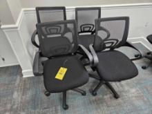 4 Modern Office Chairs
