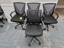 4 Modern Office Chairs