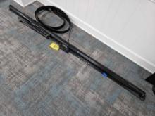 Commercial Grade Portable 8 Ft. Projector Screen on Tripod and Extension Cord Cover