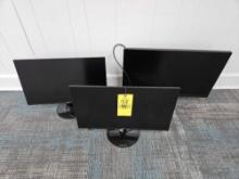 3 Computer Monitors - (2) Acer, (1) LG