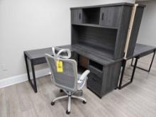 L-Shaped Office Desk w/ Office Chair