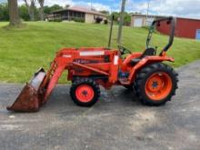 Kioti 3054 Tractor with Kioti KL 122 Loader