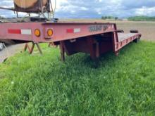 1993 Trail King Model TK50RG 422 Drop Deck Trailer
