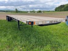 2007 Fontain 48' Aluminum Deck Flatbed Trailer