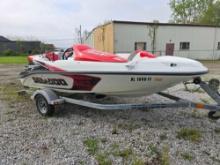 2008 Sea-Doo 150 speedster 15ft boat