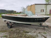 1980 Century Resorter 17.5ft boat, inboard motor