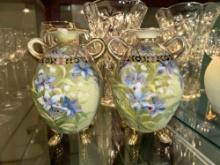 (2) Hand Painted Nippon Pieces