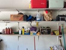 Contents of 2 shelves