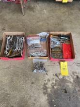 Wrenches, sockets, taps and dies