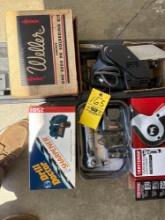 craftsman auto hammer, grinder, sharpener, misc