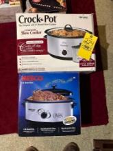 crock pot and roaster