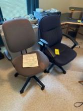 2 office chairs