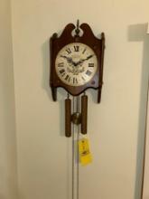New England Clock Weighted wall clock