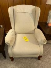 reclining wing back chair