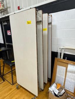 2 folding cafeteria tables - Bell Harron