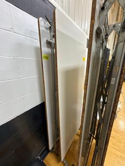 2 folding cafeteria tables - Bell Harron
