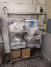 Epco 3 Tier product rack, cafeteria