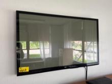 LG 50 inch tv with remote - principals office