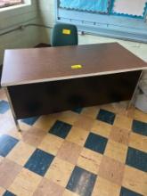 Metal 5 drawer desk and chair -1510