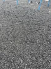 Rubber tire mulch - playground