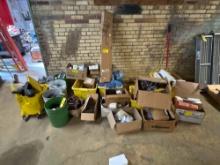 Miscellaneous plumbing and electrical supplies - boiler room