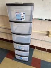 two three drawer organizers - Rm 1106