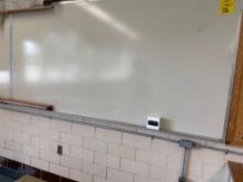 8 ft dry erase board and chalk board - Rm. 1107
