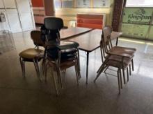 3 Tables, 11 chairs - 1117