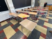 Student metal desks - 1108