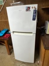 Whirlpool mid -size refrigerator and microwave - room 1116