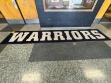 14 ft Warriors Rug - Outside Gymnasium